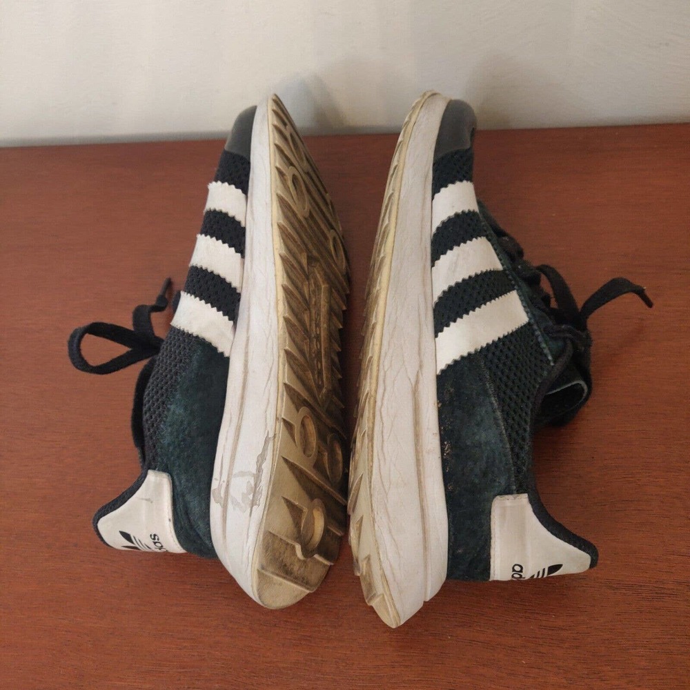 Adidas Women's Sneakers Apc 011001 Shoes Black White Size 8.5 Lace-Up. View 5